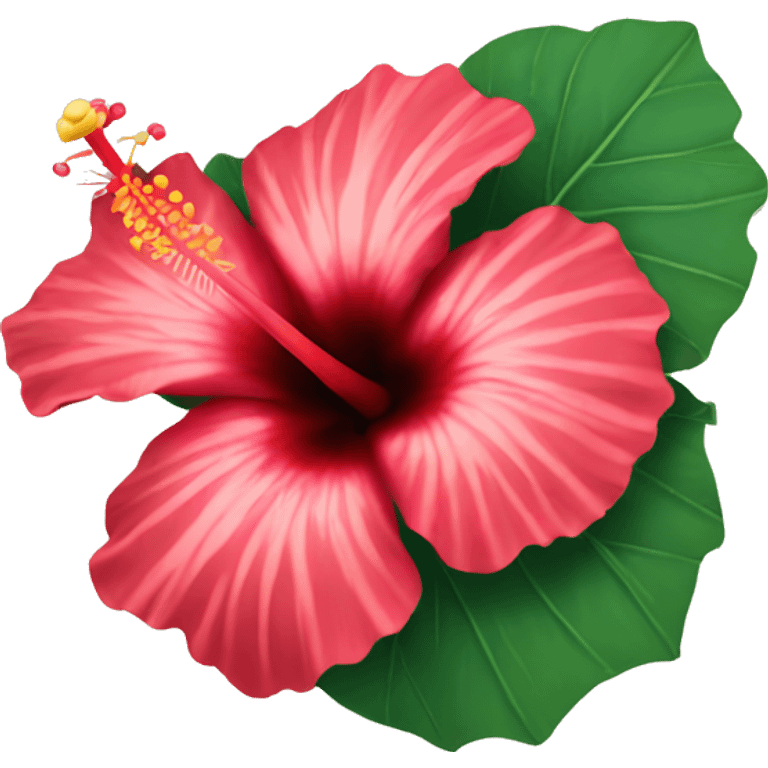 Hibiscus flower emoji