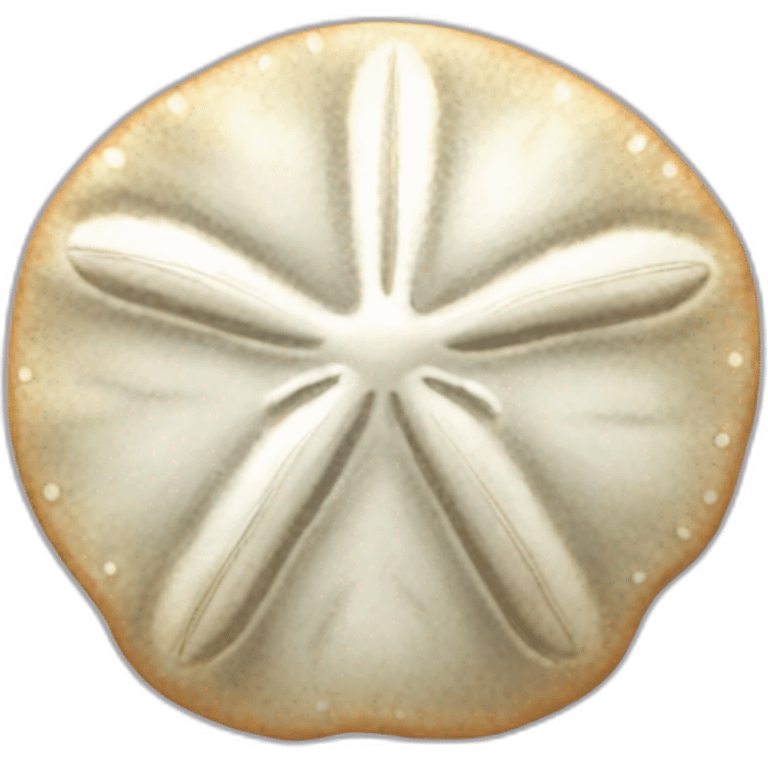 Sand dollar emoji