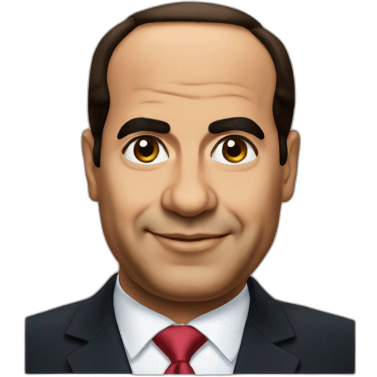 Abdel Fattah El-Sisi face emoji