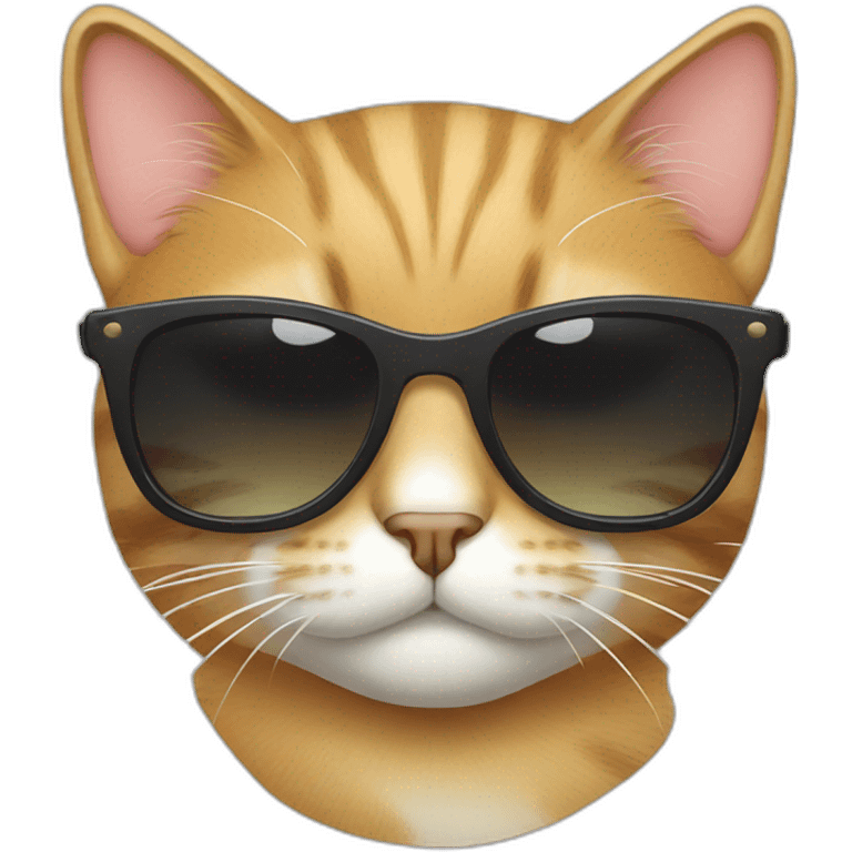 cat wit sunglass emoji