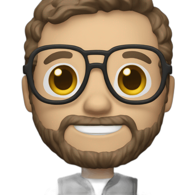 funko Pop 36 year old white male with glasses emoji