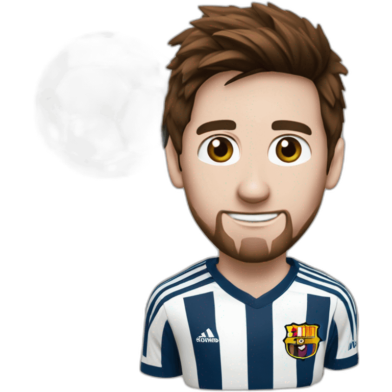 Messi sur une chèvre  emoji