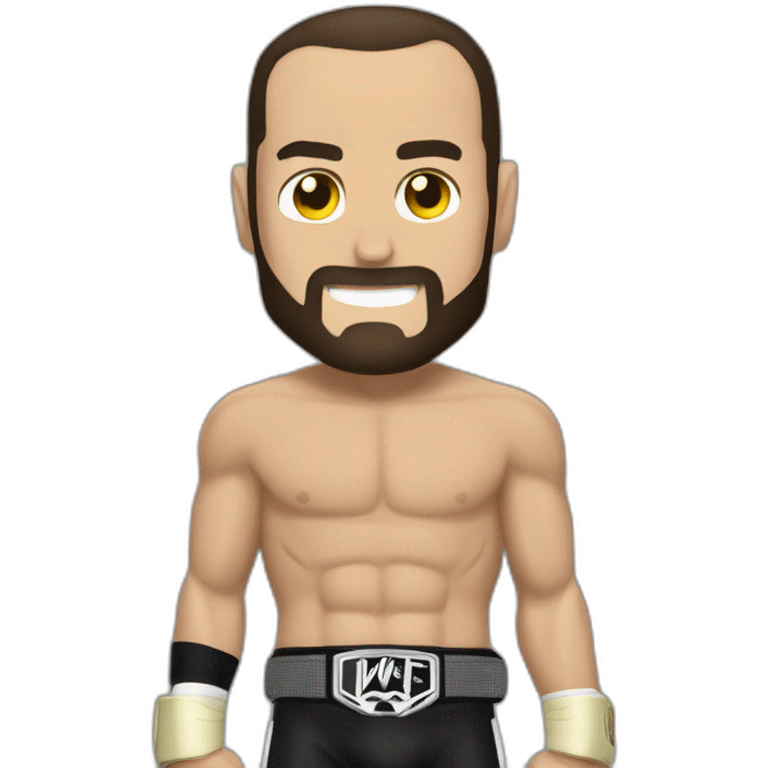 Cm punk have a WWE belt emoji