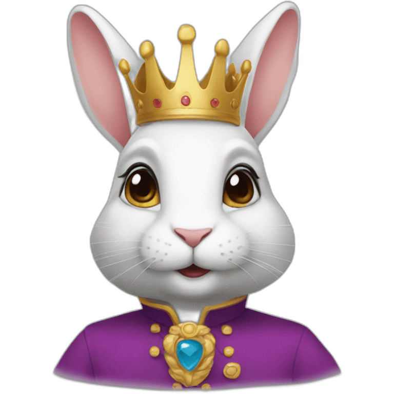 queen-rabbit emoji