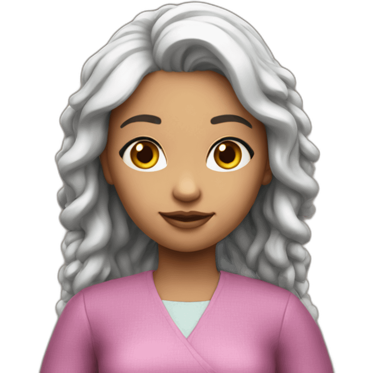 Kavkaz girl 3D girl emoji