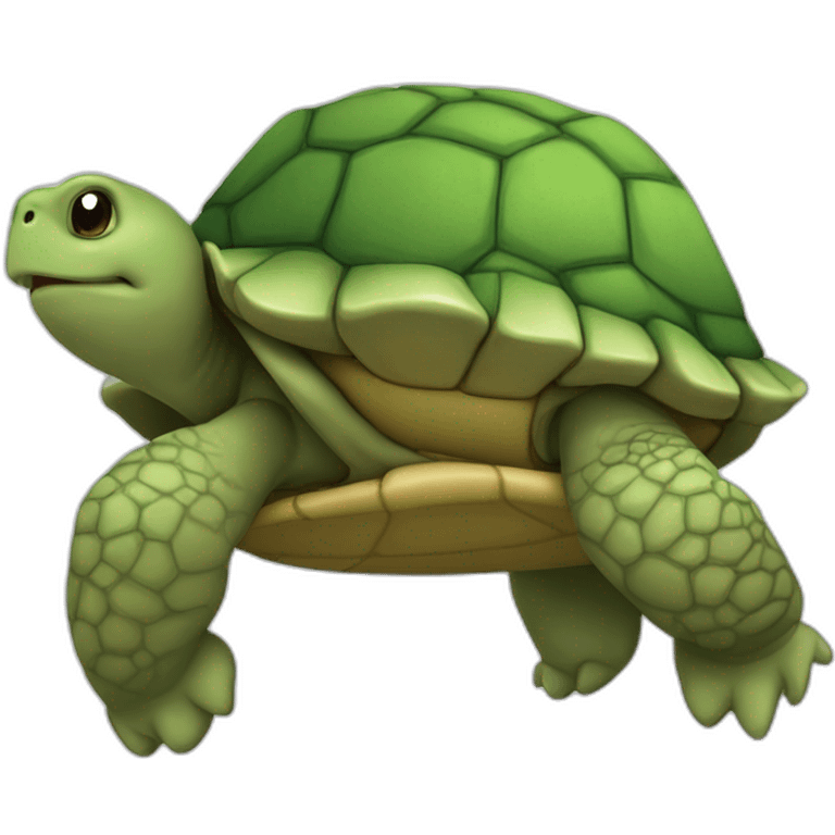 Tortue sur balaine emoji