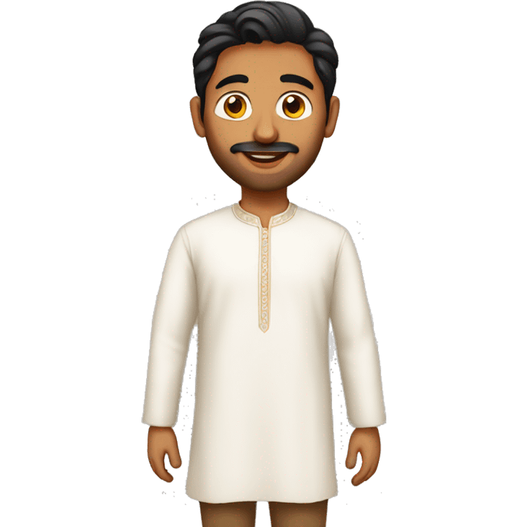 Indian men in kurta emoji