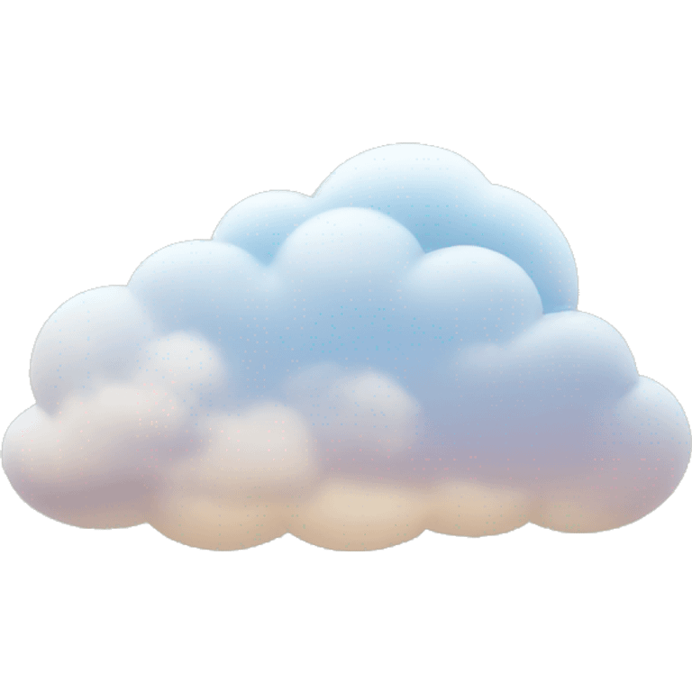 Cloud emoji