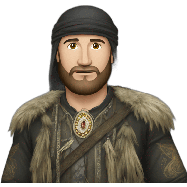 Gypsy with Kadyrov emoji