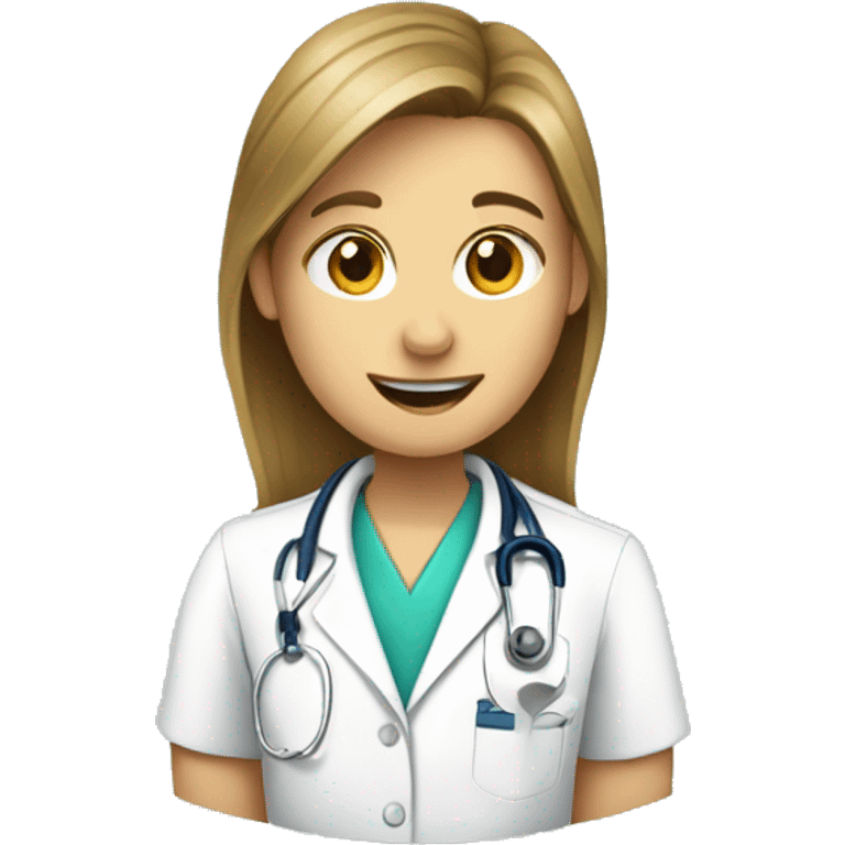 médica veterinaria emoji