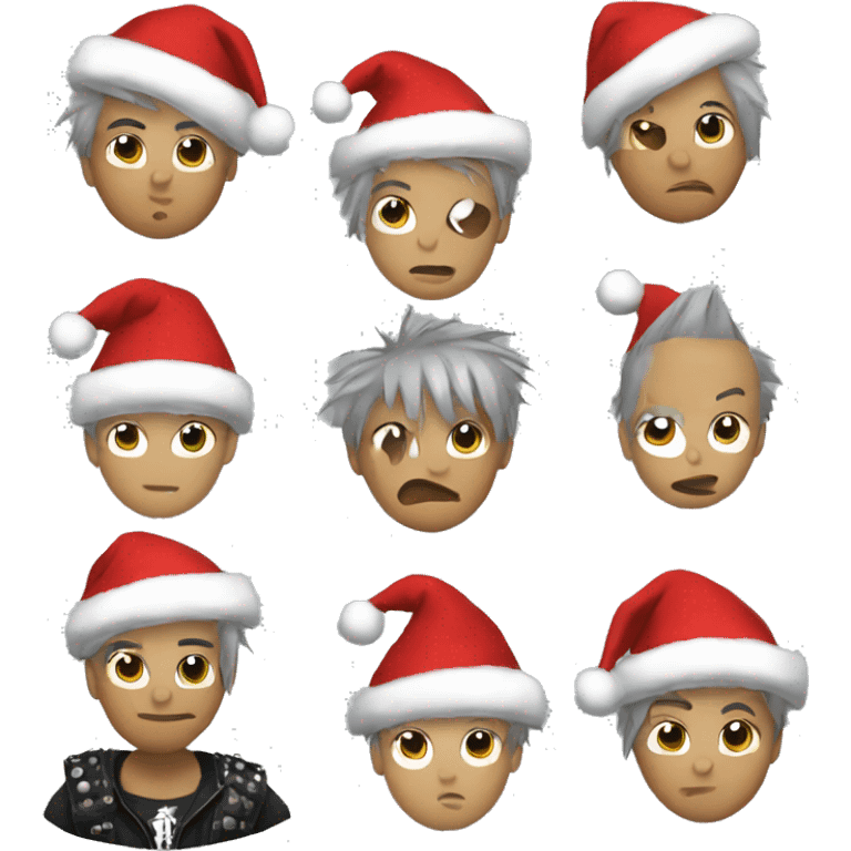 punk chrismas emoji