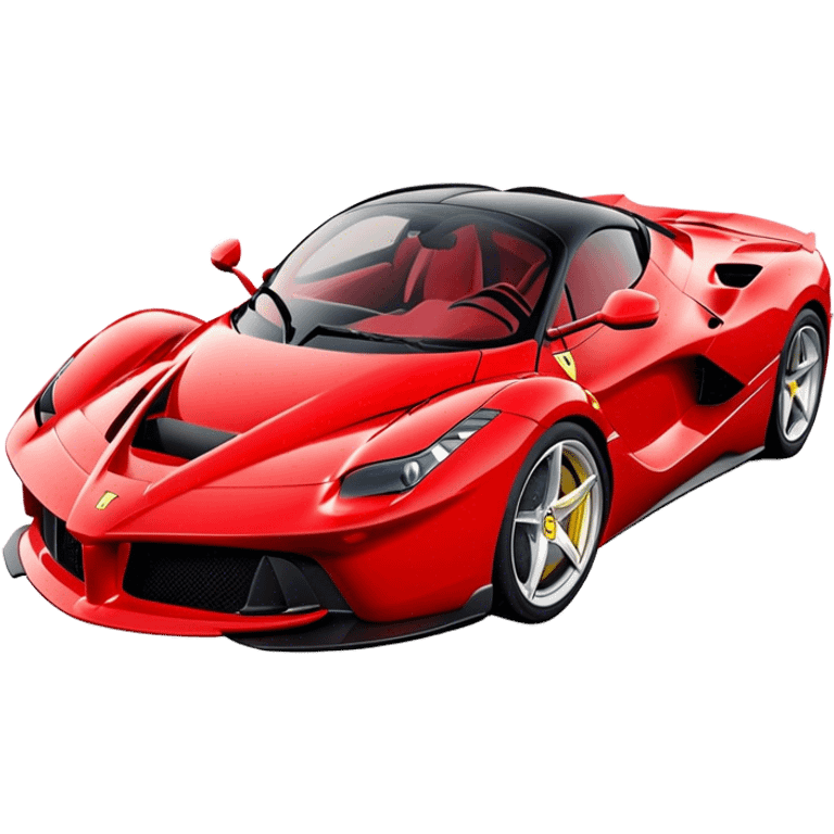 Ferrari LaFerrari - Ferrari (Model Year: 2022) (Iconic colour: Red) emoji