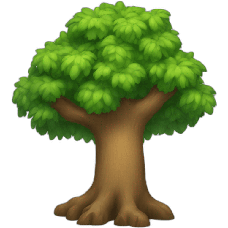 Arbre qui brûle emoji