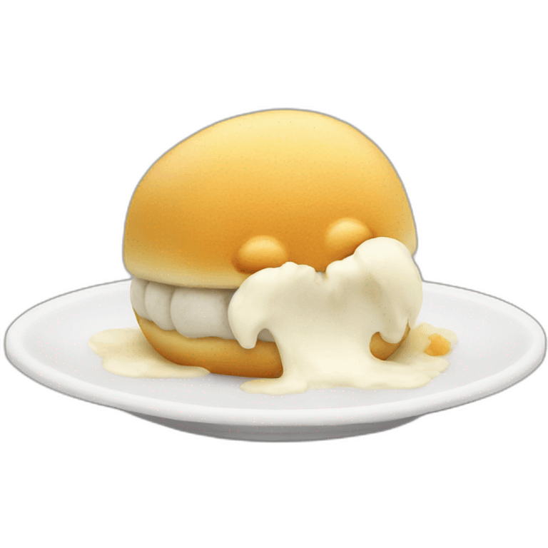 Eating pap emoji