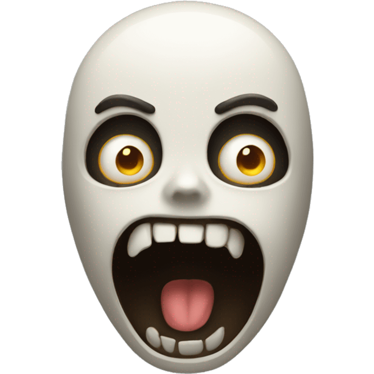 scream person emoji