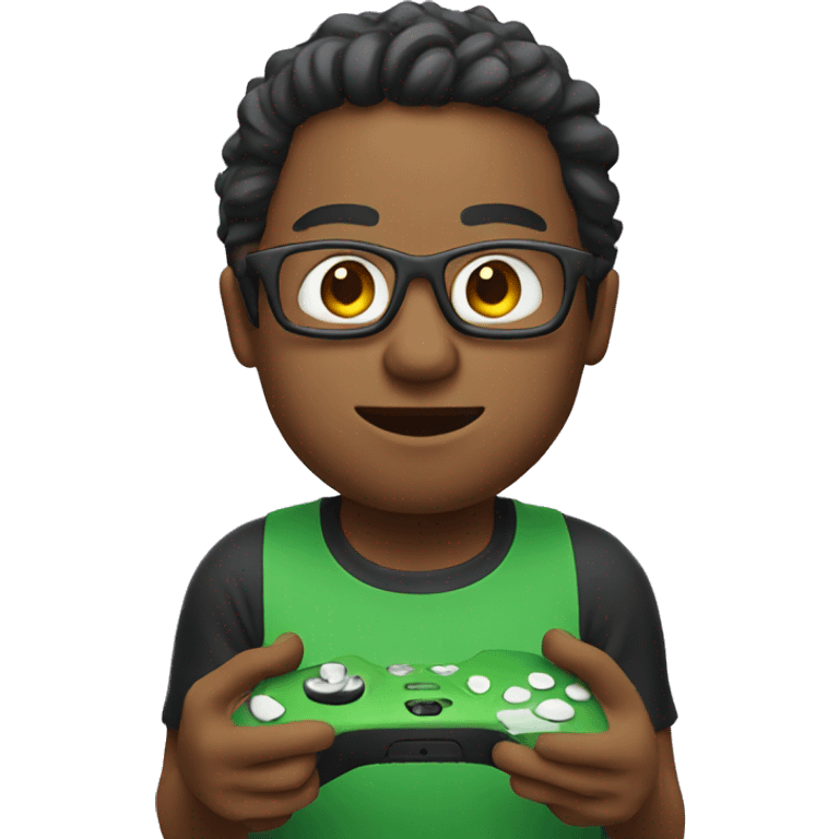 Playing Xbox emoji