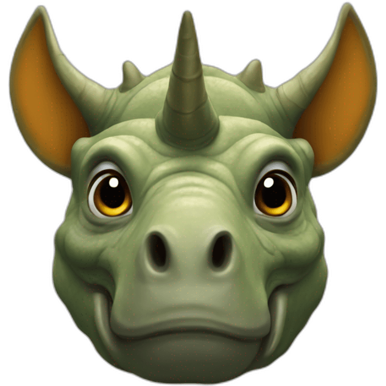 tricératops emoji