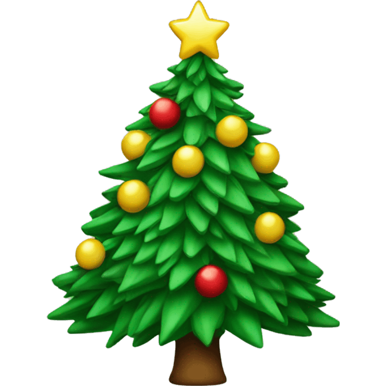 Christmas tree emoji