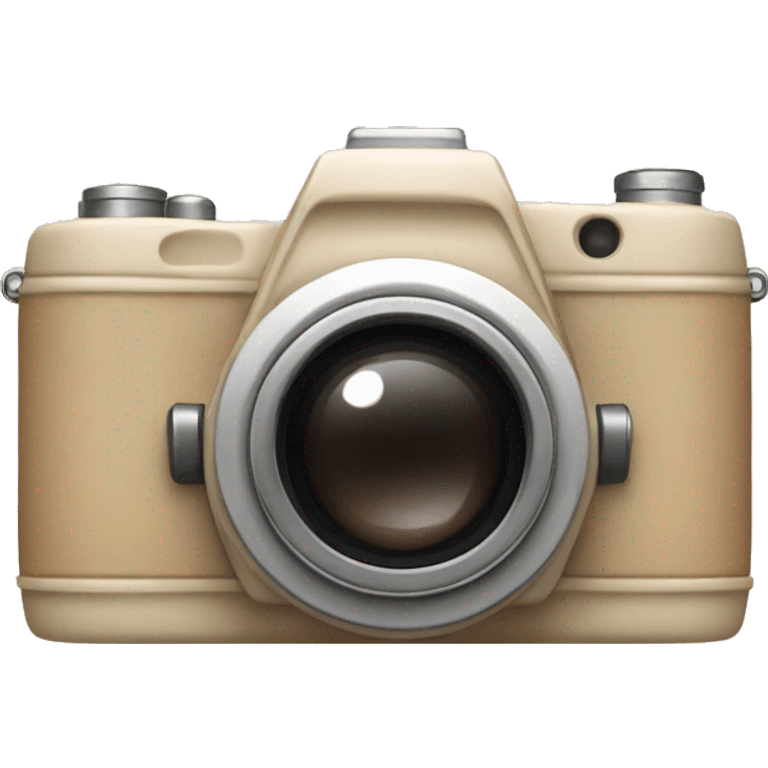 Camera beige emoji