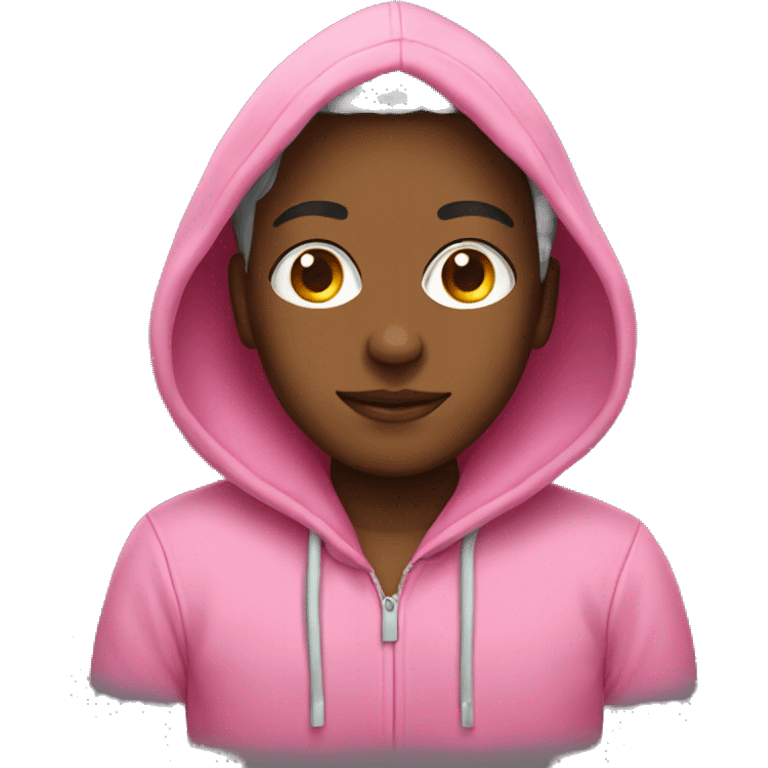 realistic pink hoodie  emoji