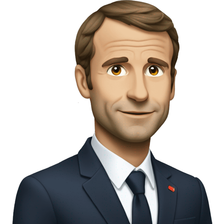 Macron qui éternue  emoji