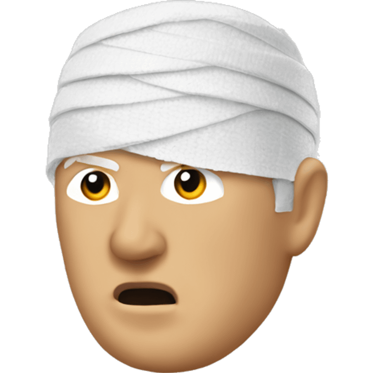 Trump ear bandage emoji