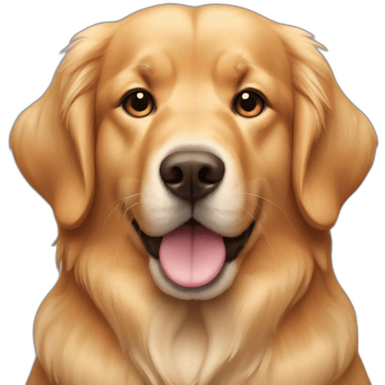 golden-retriever-with-bunny-ears emoji