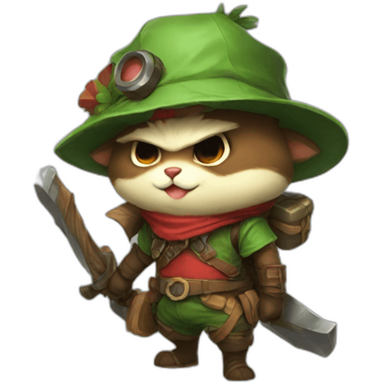 Teemo from league of legends emoji