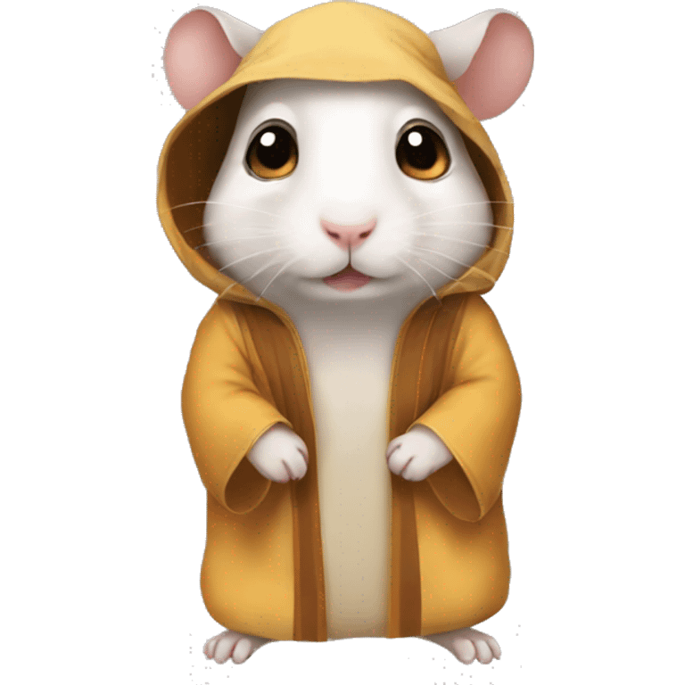 Arab thobe costume male hamster emoji