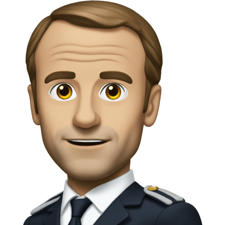 Macron qui rigole emoji