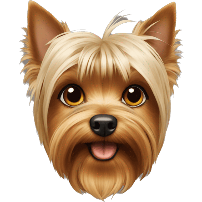 Yorkshire terrier emoji