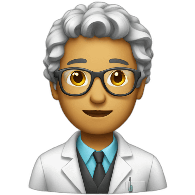 scientist cool emoji