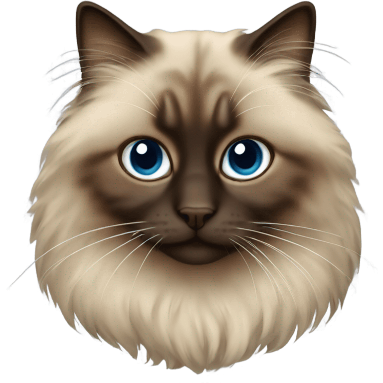 brown ragdoll cat emoji