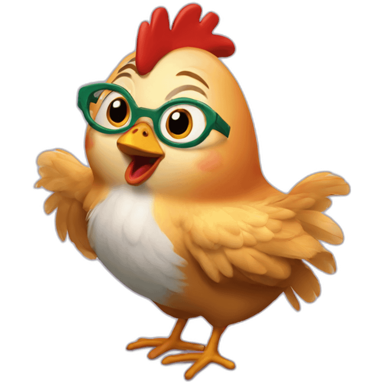 chicken little emoji