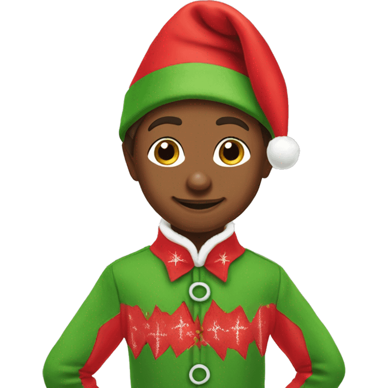 Elf on the shelf￼ emoji