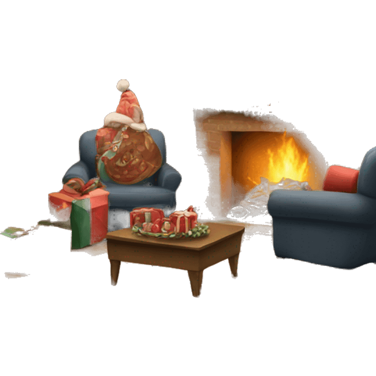 Christmas room emoji