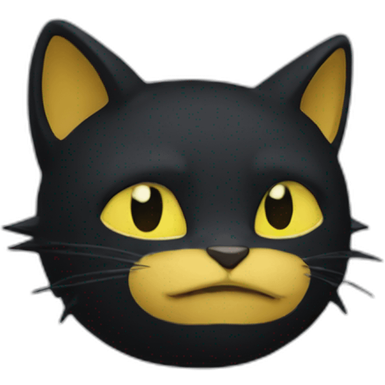 Chat noir emoji