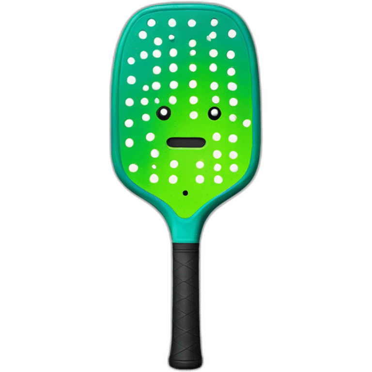 pickleball paddle droid emoji