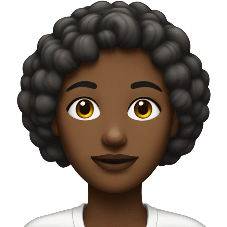 chica negra emoji