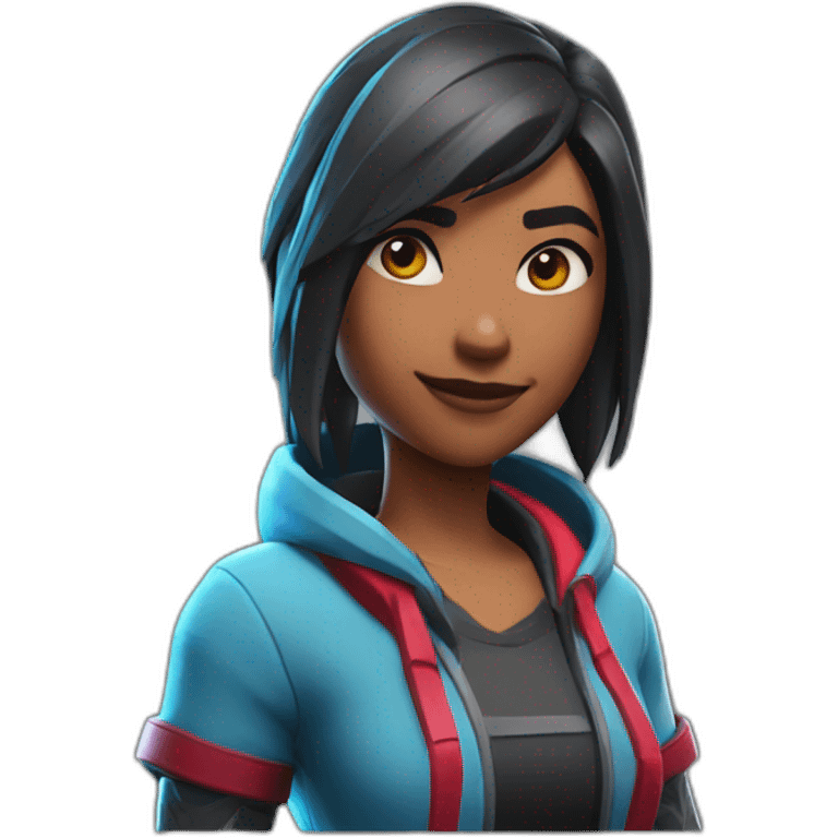 Fortnite skin rubi emoji