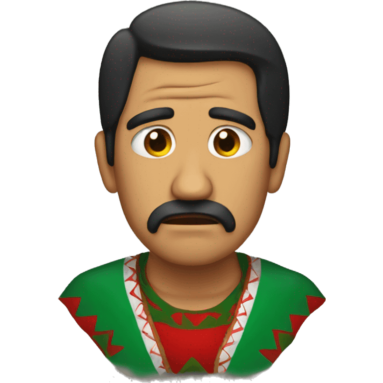 sad mexican man emoji