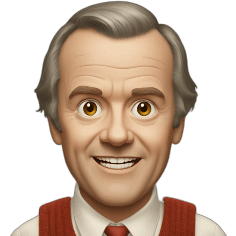 jack nicolson in the shining emoji