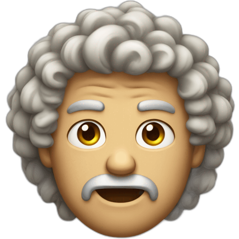 curly angry masenok emoji