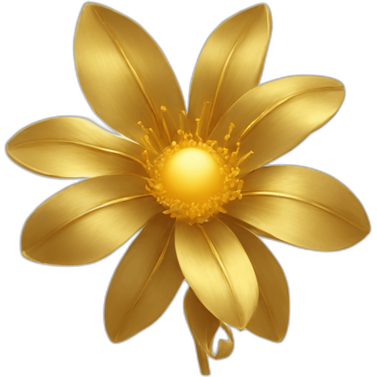 magic golden flower emoji