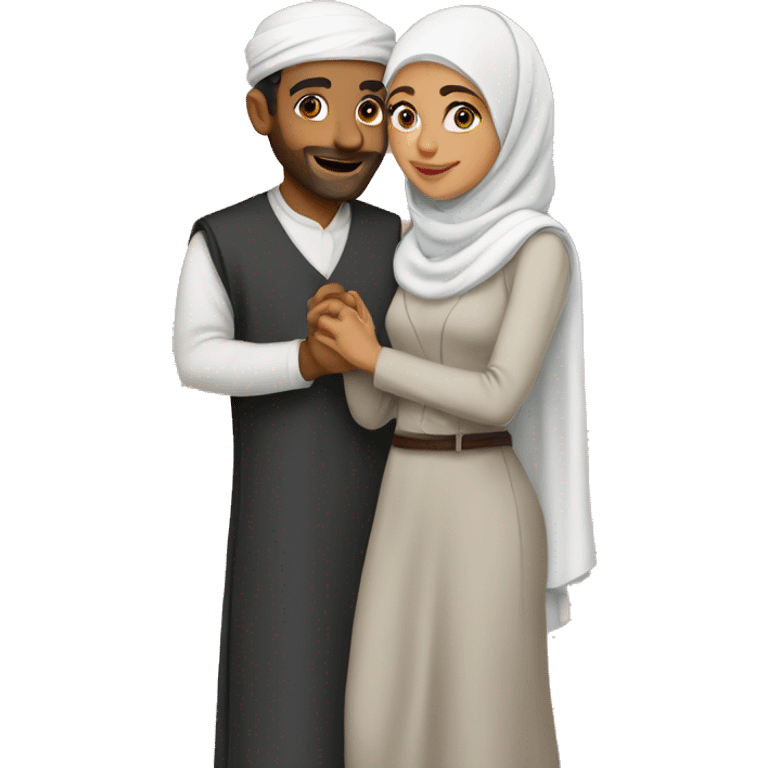 Muslim love emoji