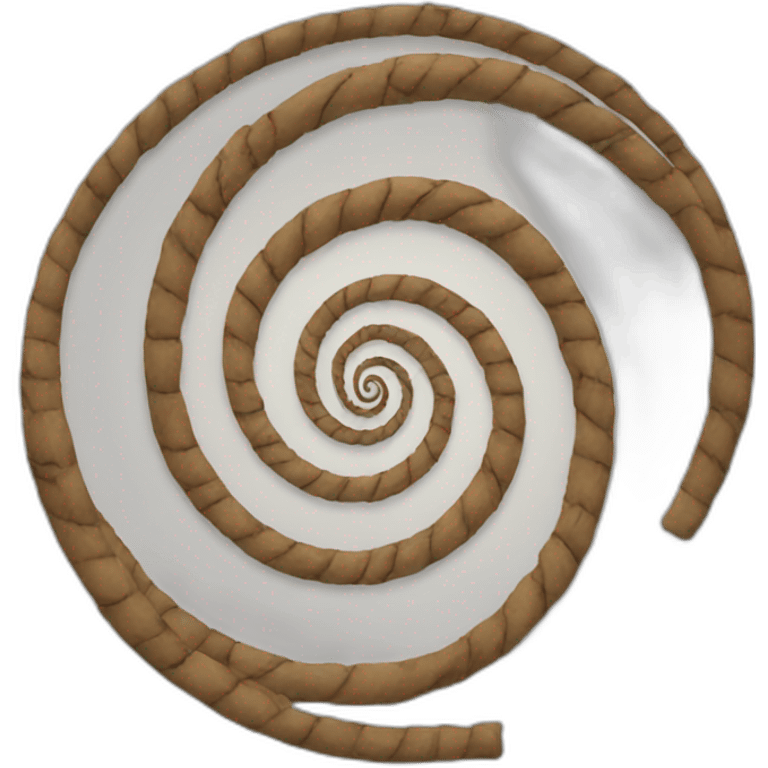 Una espiral emoji