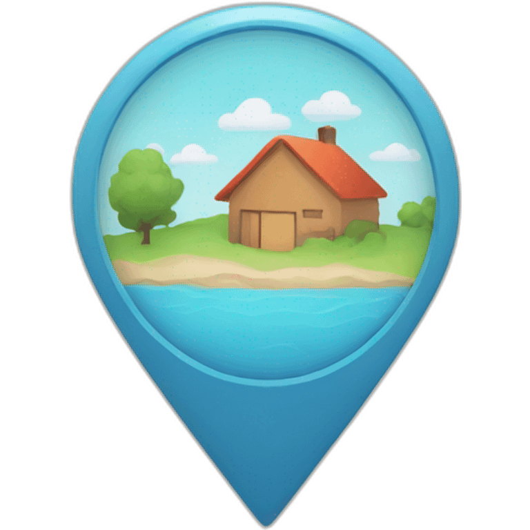 location pin emoji