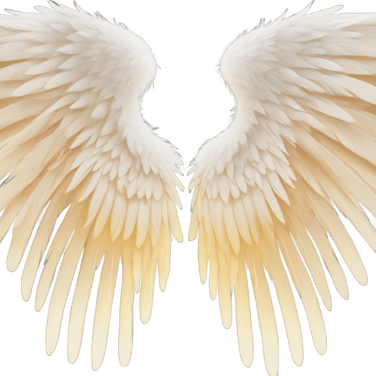 Angel's wings emoji