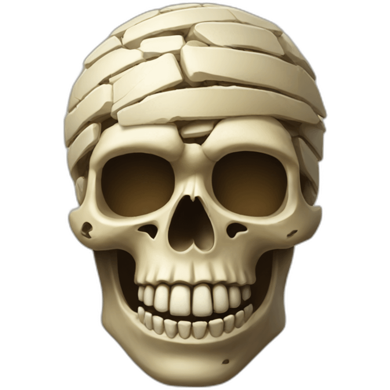 skull mummy emoji