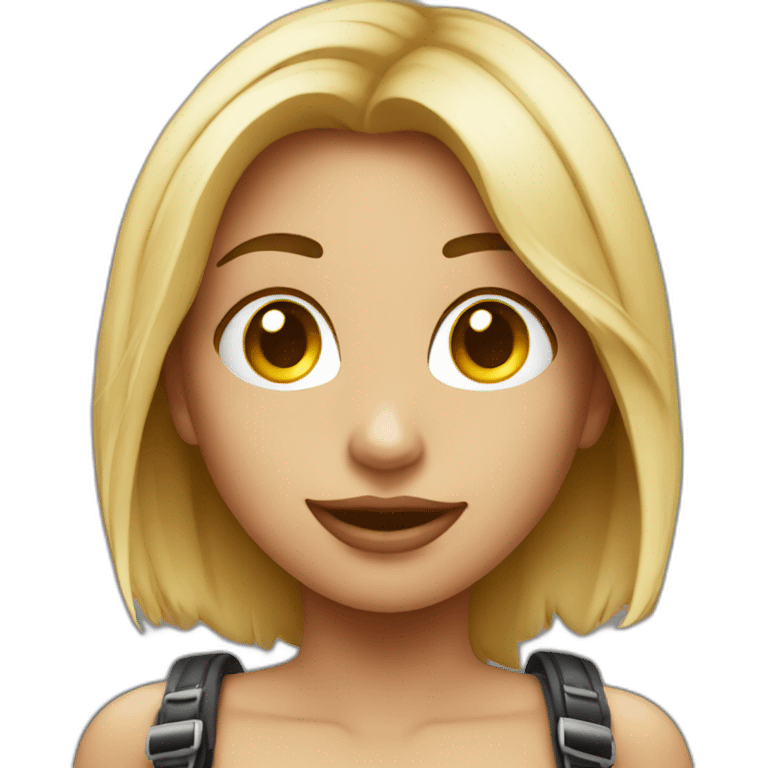 Sexy photographer girl emoji